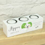 Personalised Pet Photo Memorial Triple Candle Holder, thumbnail 1 of 1