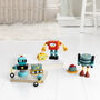 Three Wooden Robot Construction Toys, thumbnail 3 of 3