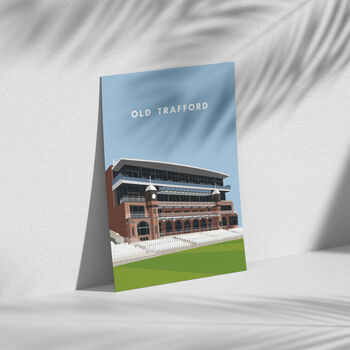 Old Trafford Cricket Ground Print, 3 of 4