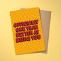 Better At Being You Birthday Card, thumbnail 1 of 3