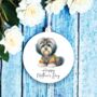 Personalised Maltese Hippie Dog Decoration, thumbnail 1 of 2
