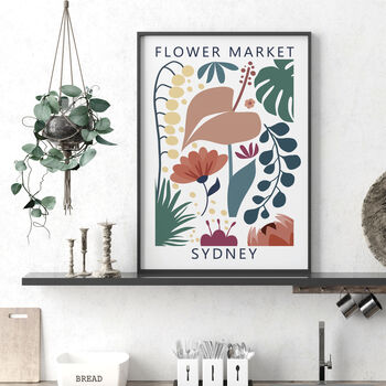 Sydney Flower Market Print, 2 of 2