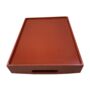 Wooden Tray Red Moroccan Tea Tray / Serving Tray, thumbnail 4 of 4
