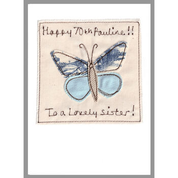 Personalised Butterfly Card For Birthday / Any Occasion, 10 of 12