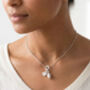 Pewter Acorn 'Strength' Necklace Sympathy Gift, thumbnail 4 of 7