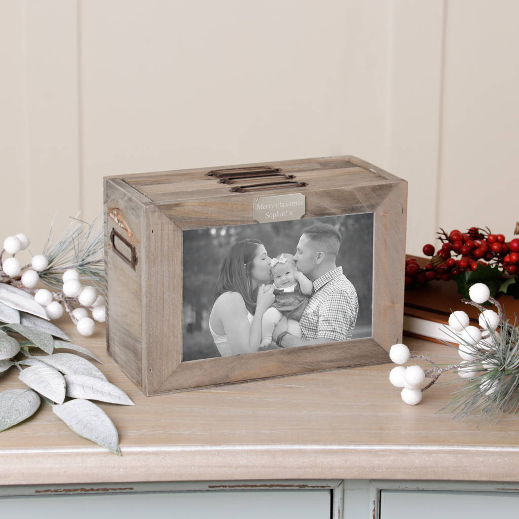 personalised memory photo boxes by dibor | notonthehighstreet.com