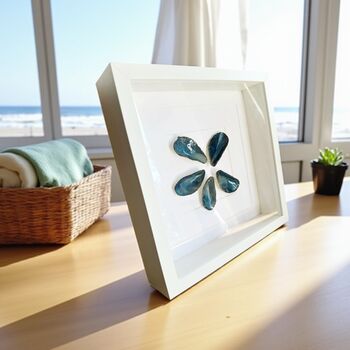 Porcelain Glazed Shell Beach Art: Mussels, 4 of 10