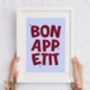 Bon Appetit Home/Kitchen Print, thumbnail 2 of 4