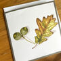 Autumn Colour Botanical Art Cards Pack, thumbnail 2 of 5