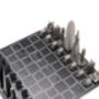 Stainless Steel Skyline Chess Set – San Fran Edition, thumbnail 3 of 5