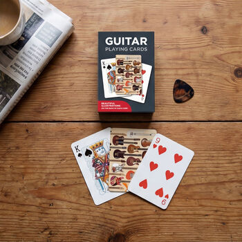 Guitar Playing Cards, 2 of 5