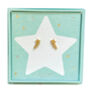 Christmas Edition Gold Shooting Star Earrings, thumbnail 1 of 2