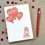 Personalised Cavapoo Happy Valentine's Day Card, thumbnail 1 of 2