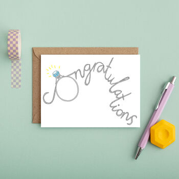 Congratulations Engagement Card, 2 of 3