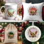 Personalised Christmas Chihuahua Break Through, thumbnail 1 of 10
