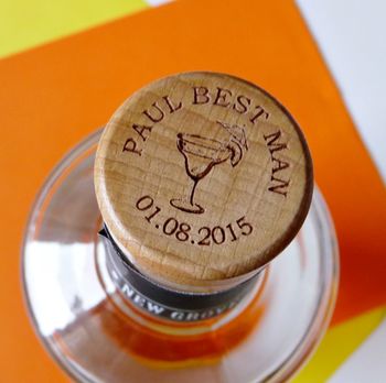 Personalised Wine Bottle Stopper Party Gift, 2 of 2