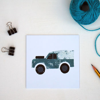 Land Rover Greetings Card, 2 of 2