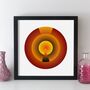 Personalised Special Date Print Abstract Art, thumbnail 5 of 11