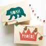 Personalised Wooden Christmas Eve Box, thumbnail 3 of 7