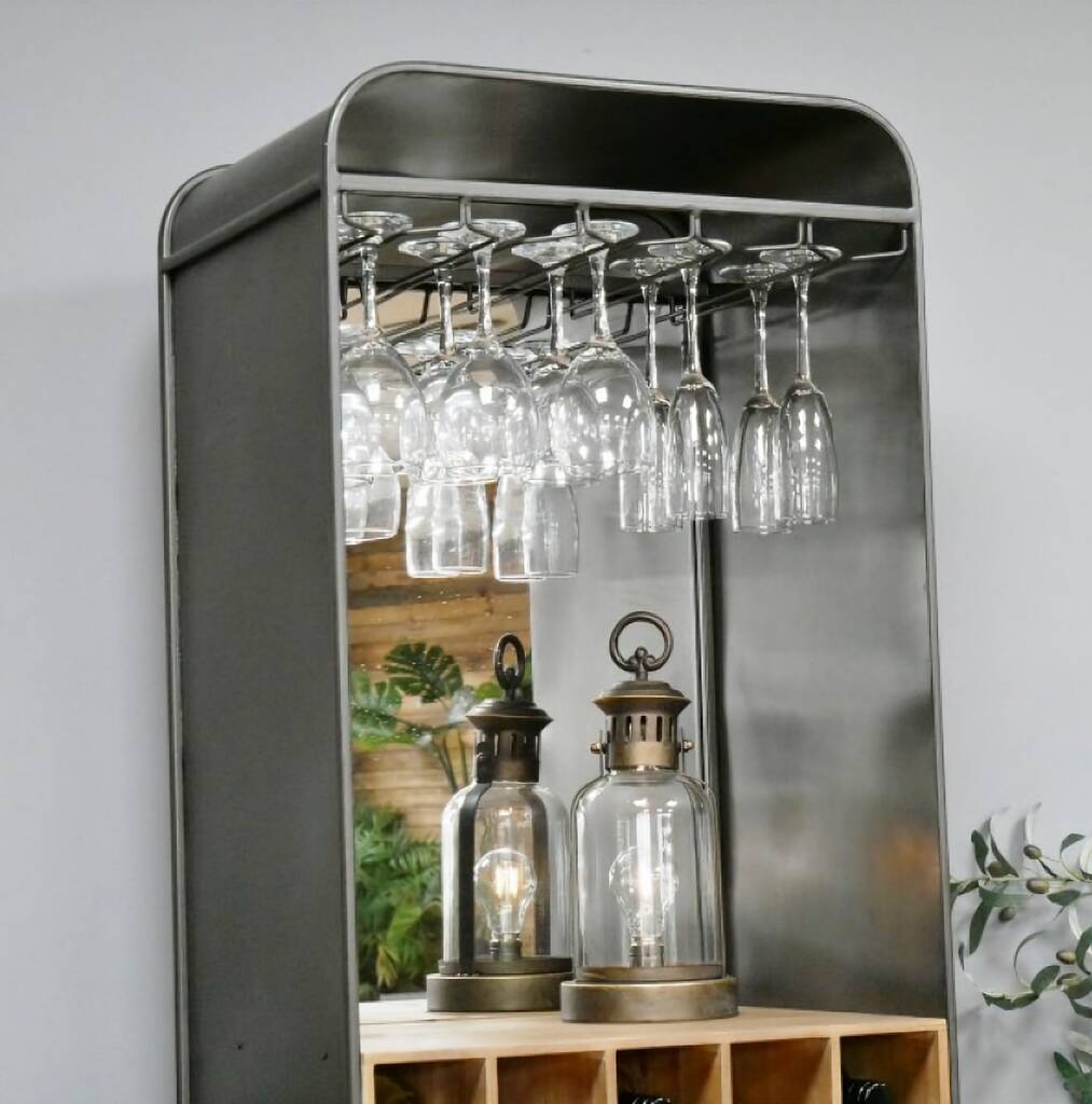 Industrial Wine Cabinet, 1 of 3