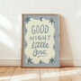 Good Night Little One Print, Good Night Nursery Print, thumbnail 1 of 12