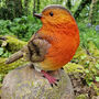Set Of Two Little Robin Garden Ornaments, thumbnail 6 of 8