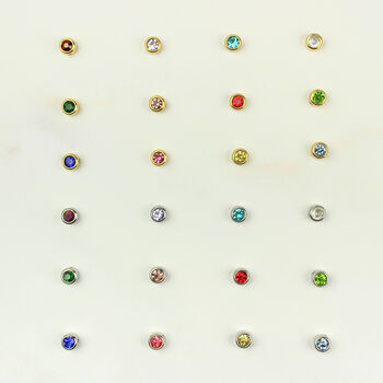 Family Birthstone And Zodiac Sign Slider Bracelet, 10 of 12