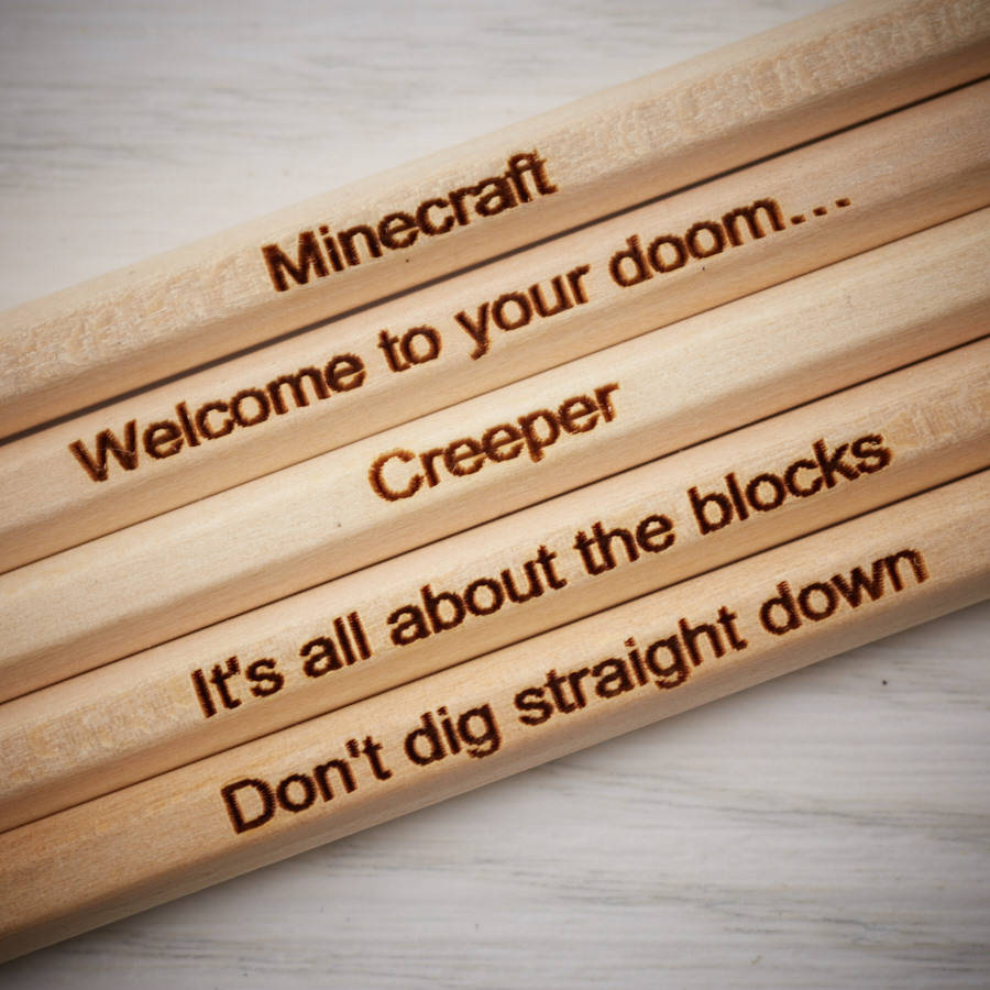 Minecraft Inspired Pencil Set, 1 of 6