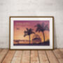 Bora Bora Nightclub Ibiza Travel Poster Art Print, thumbnail 6 of 8