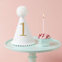 White First Birthday Party Hat, thumbnail 6 of 6