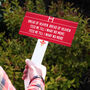 Rugby Fan Garden Stake, thumbnail 4 of 5