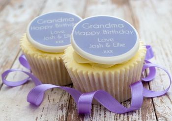 Grandma Birthday Cupcake Decorations, 2 of 3