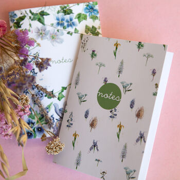 Inky Wildflower Eco Notebook, 10 of 11