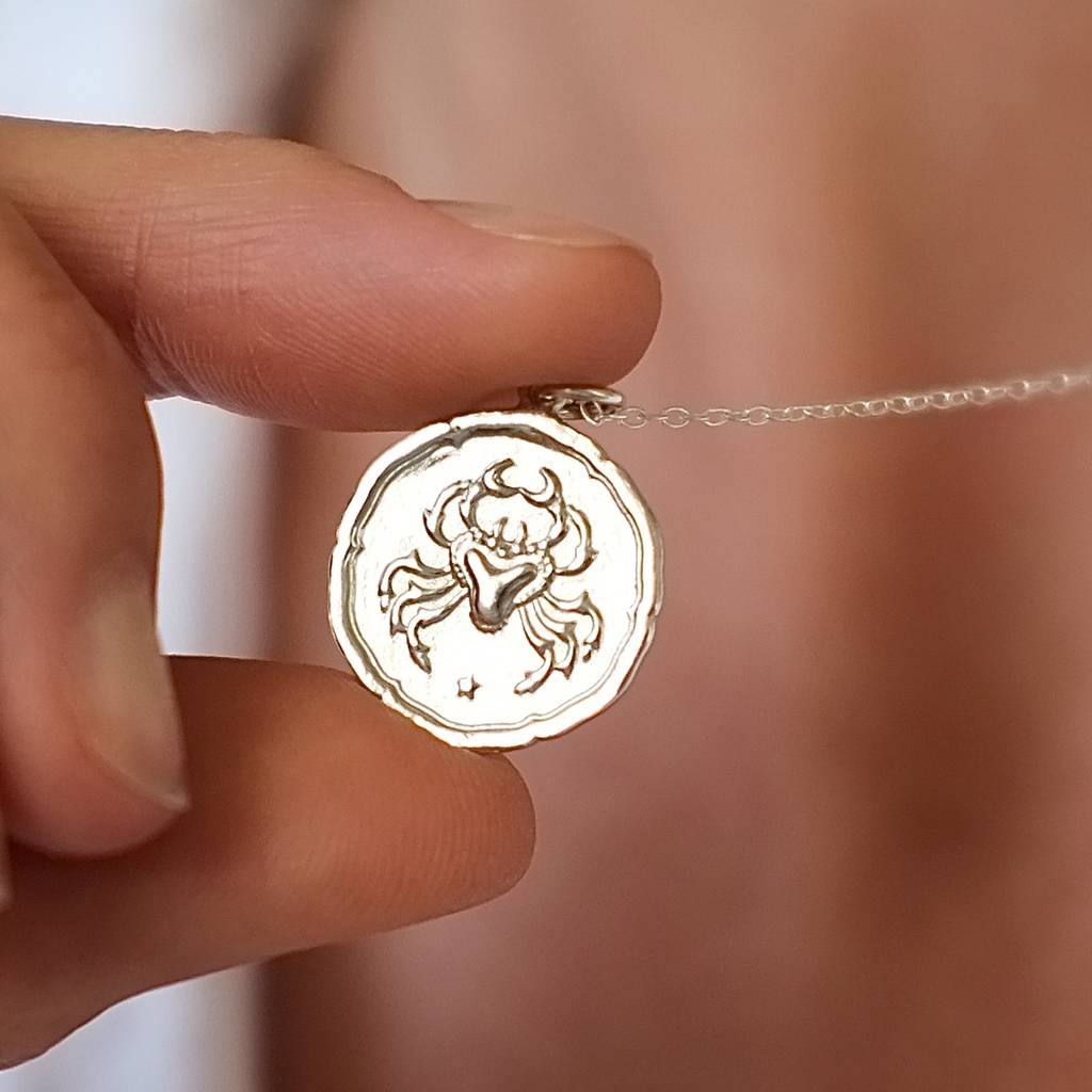 Personalised Zodiac Sign Necklace Birthday Gift, 1 of 11