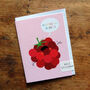 Mini Raspberry Beret Card, thumbnail 1 of 5
