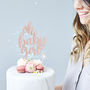 Enchanted Personalised Baby Shower Cake Topper, thumbnail 2 of 7