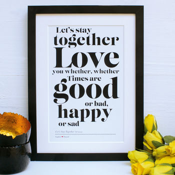 Personalised My Favourite Song Framed Print, 3 of 12
