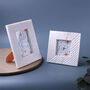 G Decor Bianca Romana Handcrafted Marble Photo Frame, thumbnail 1 of 3
