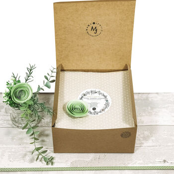 Pregnancy Gift Box Vegan Mum To Be Pamper Hamper Green, 5 of 5