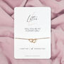 Will You Be My Bridesmaid Personalised Bridal Proposal Bracelet, thumbnail 5 of 12