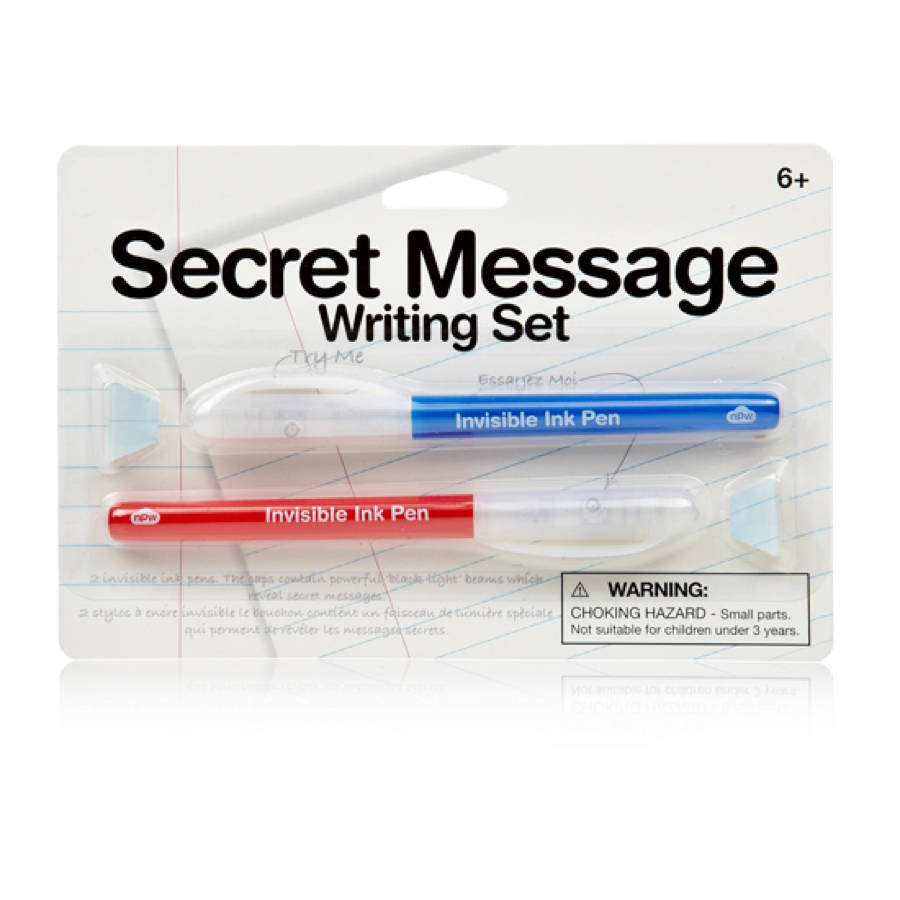 Writing message. Secret write. Write Set.