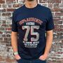 'Authentic Vintage 1975' 50th Birthday Gift T Shirt, thumbnail 1 of 10