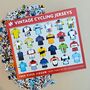 Vintage Cycling Jerseys 1000 Piece Jigsaw, thumbnail 1 of 5