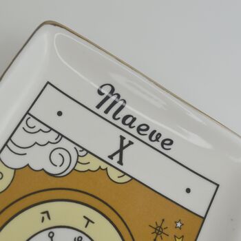 Personalised “Wheel Of Fortune” Tarot Jewellery And Trinket Tray, 2 of 7