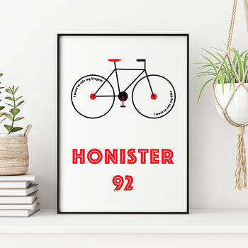Personalised Cycling Club Print, 6 of 12