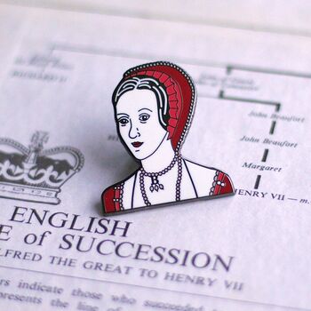 Anne Boleyn The Tudors Enamel Pin, 3 of 5