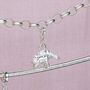 Sterling Silver Stegosaurus Charm, thumbnail 4 of 7
