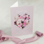 Personalised Thank You Card: Secret Garden Collection, thumbnail 2 of 3