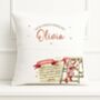 Personalised Elf Surveillance Pocket Cushion Cover, thumbnail 1 of 2
