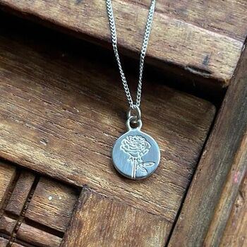 Personalised Lingua Flora Necklace, 9 of 12